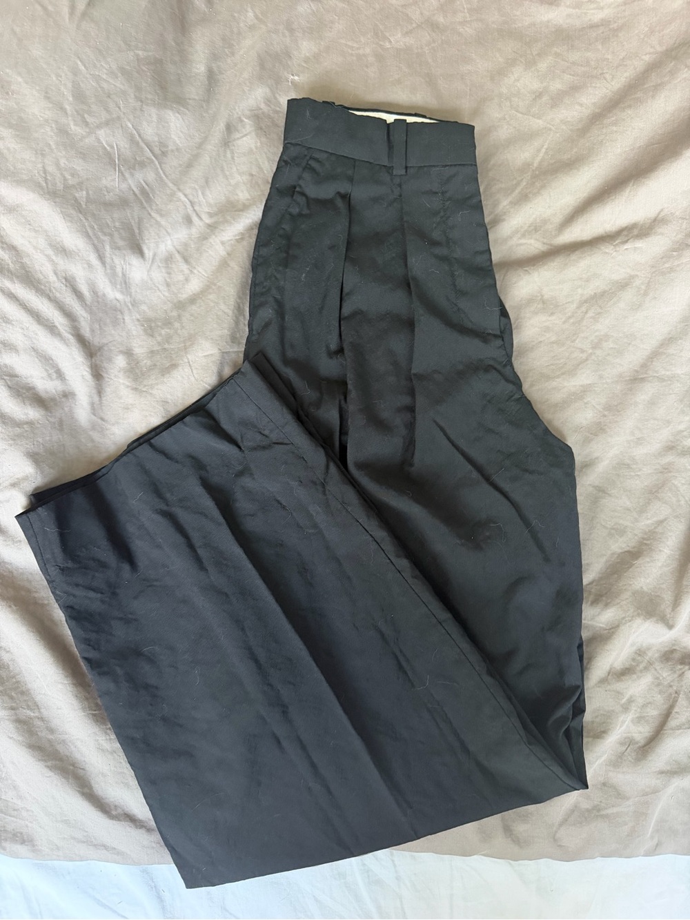COS Wool Pleated Trousers